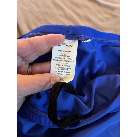 Mens Dolfin Classic Blue Spandex Jammers Compression Shorts 36 swimsuit - Picture 5 of 7